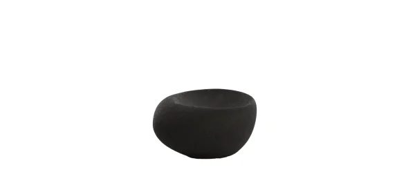 Teelicht - DH ca. 20,5x12 cm, Schwarz – Bild 2