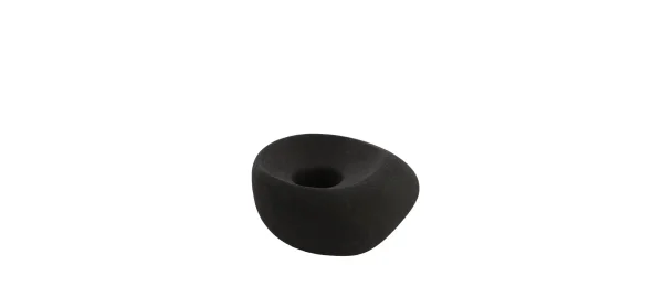 Teelicht - DH ca. 20,5x12 cm, Schwarz – Bild 3
