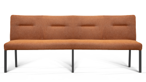 Bank Nashfield - Breite ca. 220cm Stoff, Hazel