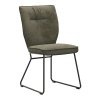 Stuhl Westmore - Stoff, Dunkelgrün