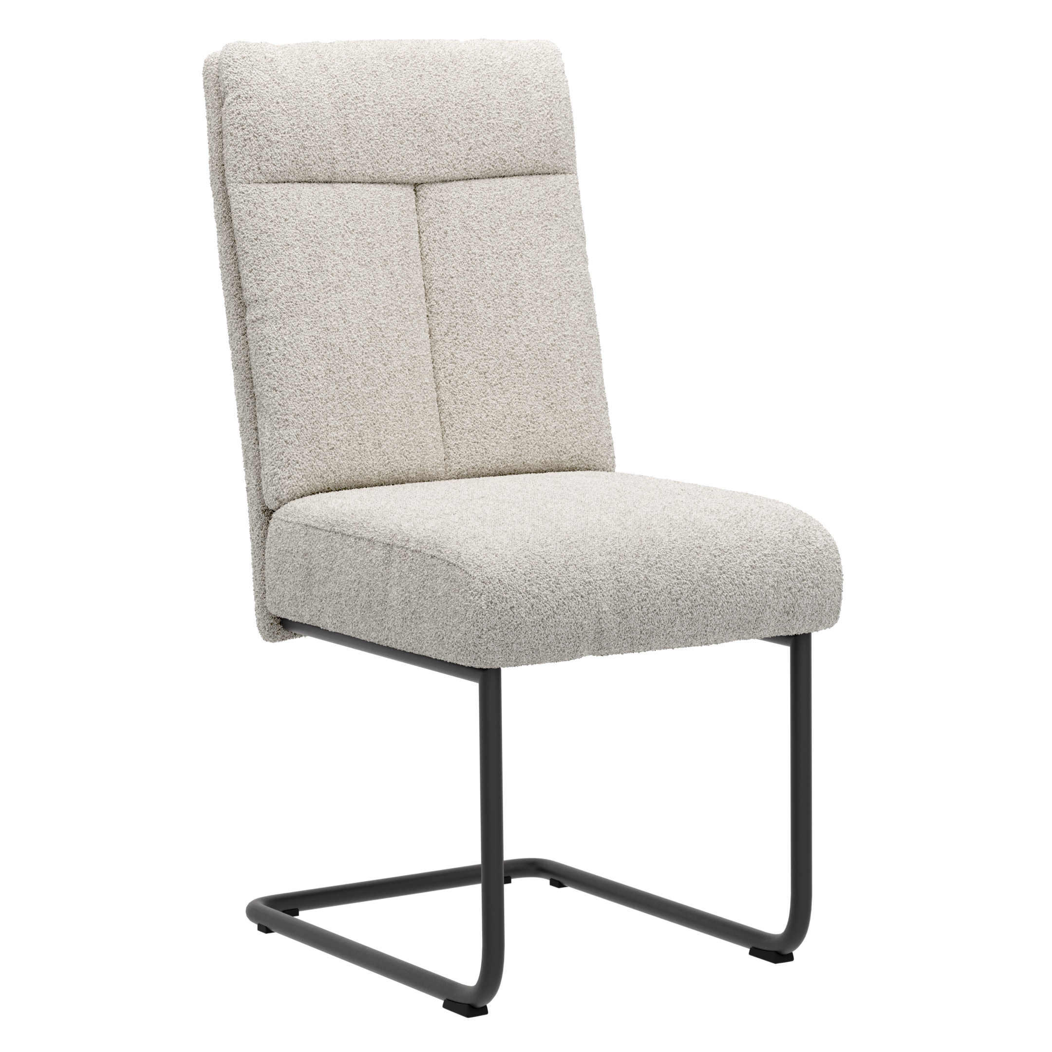 Freischwinger Ravina - Stoff, Creme