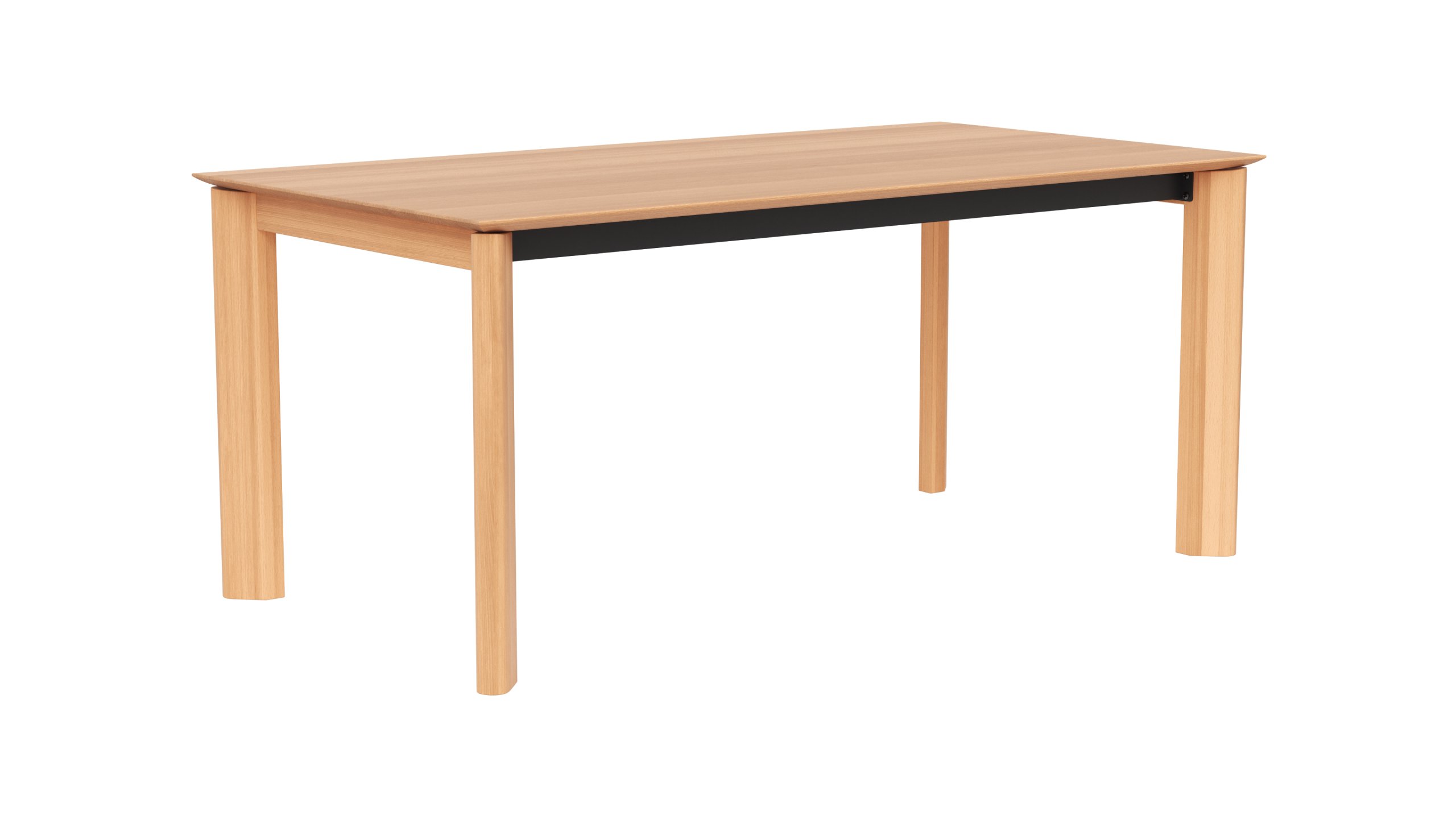 Esstisch Hillsboro - ausziehbar, LB ca. 180x95 cm, Buche massiv