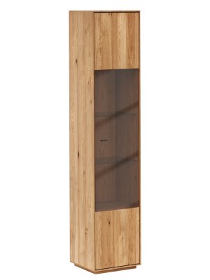 Vitrine Saratoga - rechts, Wildeiche massiv, natur geölt