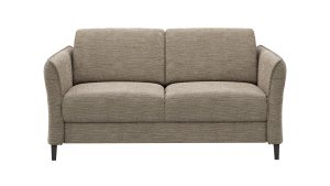 Sofa Mendoza - 2-Sitzer, Armlehne verstellbar, Stoff, Latte