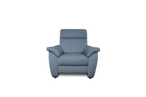 Sessel Caracas - Stoff, Dunkelblau