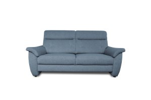 Sofa Caracas - 2,5-Sitzer Standard, Stoff, Blau