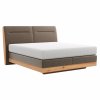 Boxspringbett Alpin Luxe - Liegefläche ca. 180x200 cm, Stoff, Braun