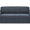 Sofa Denver - 2,5-Sitzer, Stoff, Blau