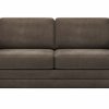 Sofa Lakeville - 2-Sitzer inkl. Schlaffunktion, Stoff, Braun