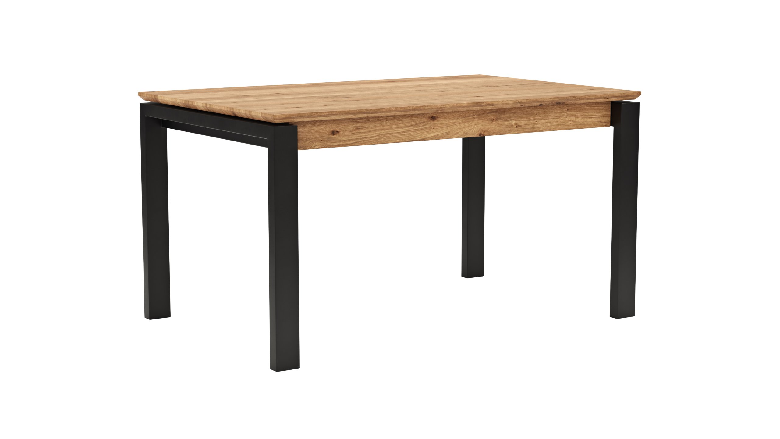 Esstisch Farmingdale - ausziehbar, LB ca. 140x90 cm, Eiche massiv, natur geölt