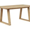 Esstisch Belfast - LB ca. 180x100 cm, Eiche massiv, Legno, Trapezgestell
