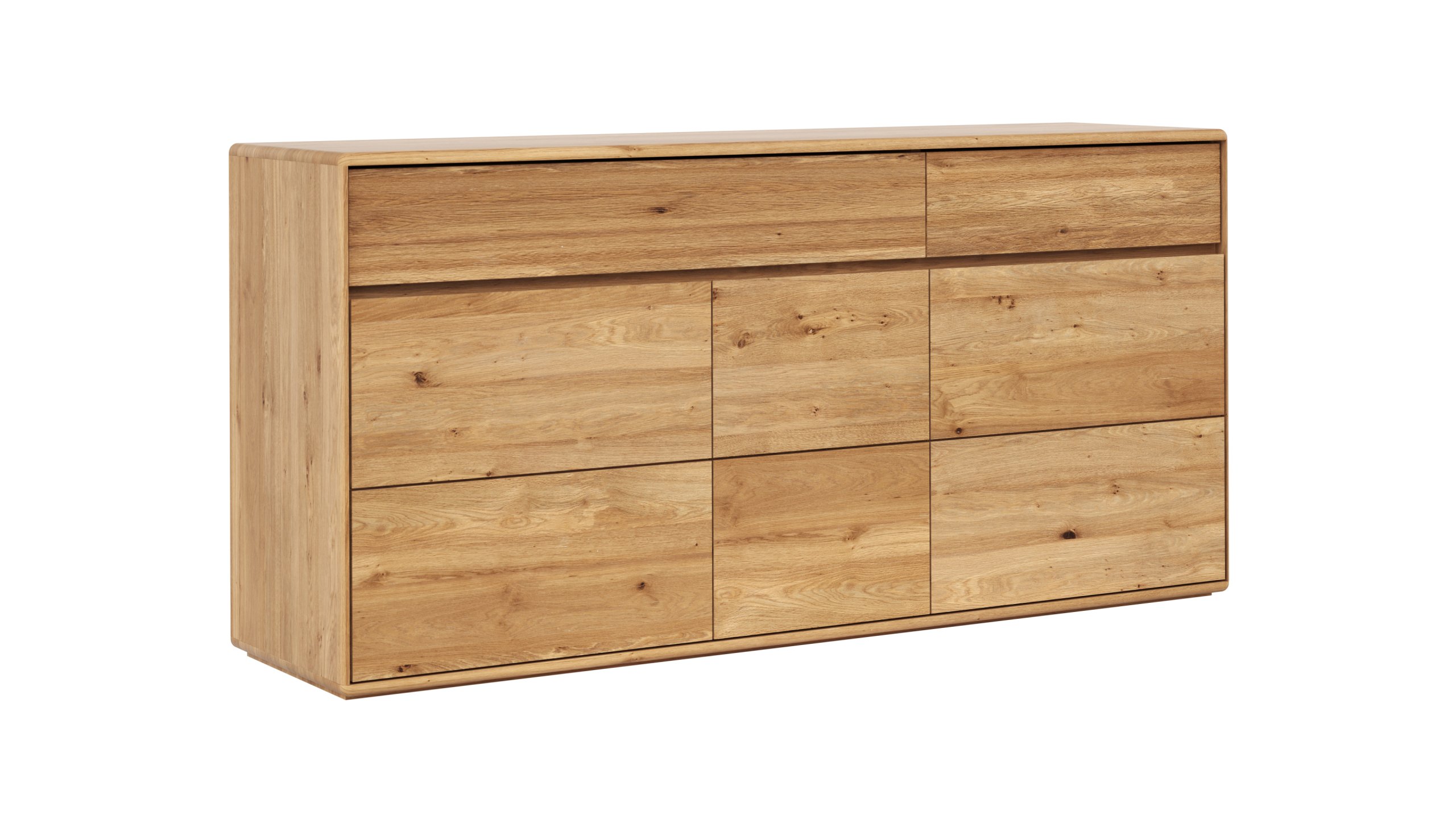 Sideboard Hillsboro - Wildeiche natur, geölt