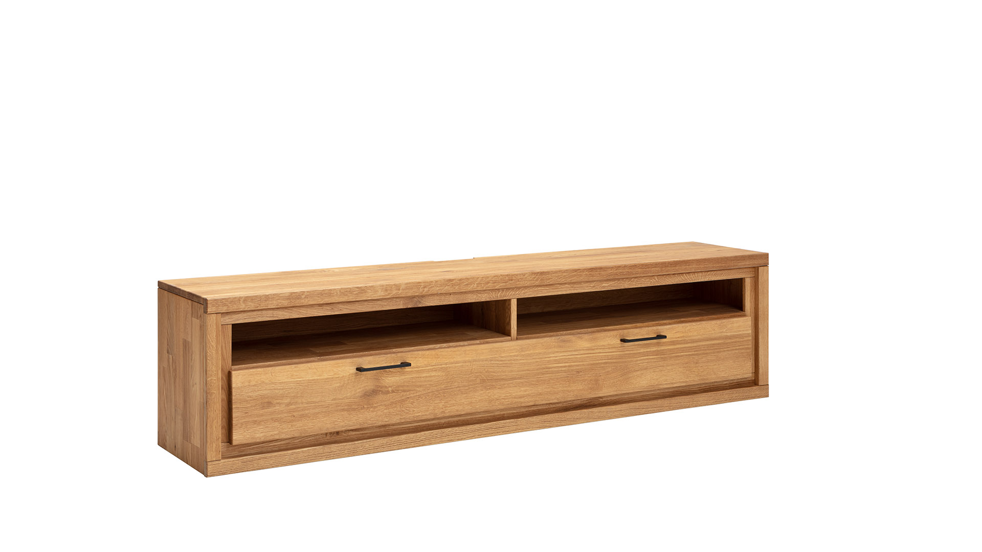 Lowboard Farmingdale light - Eiche massiv, natur geölt