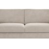 Sofa Stormy - 3-Sitzer, Stoff, Creme