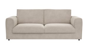 Sofa Stormy - 3-Sitzer, Stoff, Creme