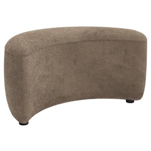 Anstellhocker Karasu - Stoff, Taupe