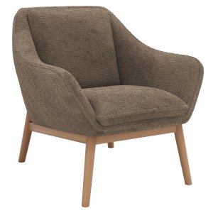 Sessel Karasu - Posh, Stoff, Taupe