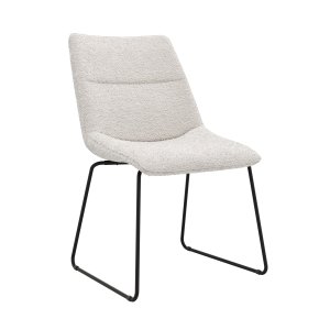 Stuhl Maluhia - Stoff, Hellgrau