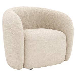 Sessel Karasu - Stoff, Natur