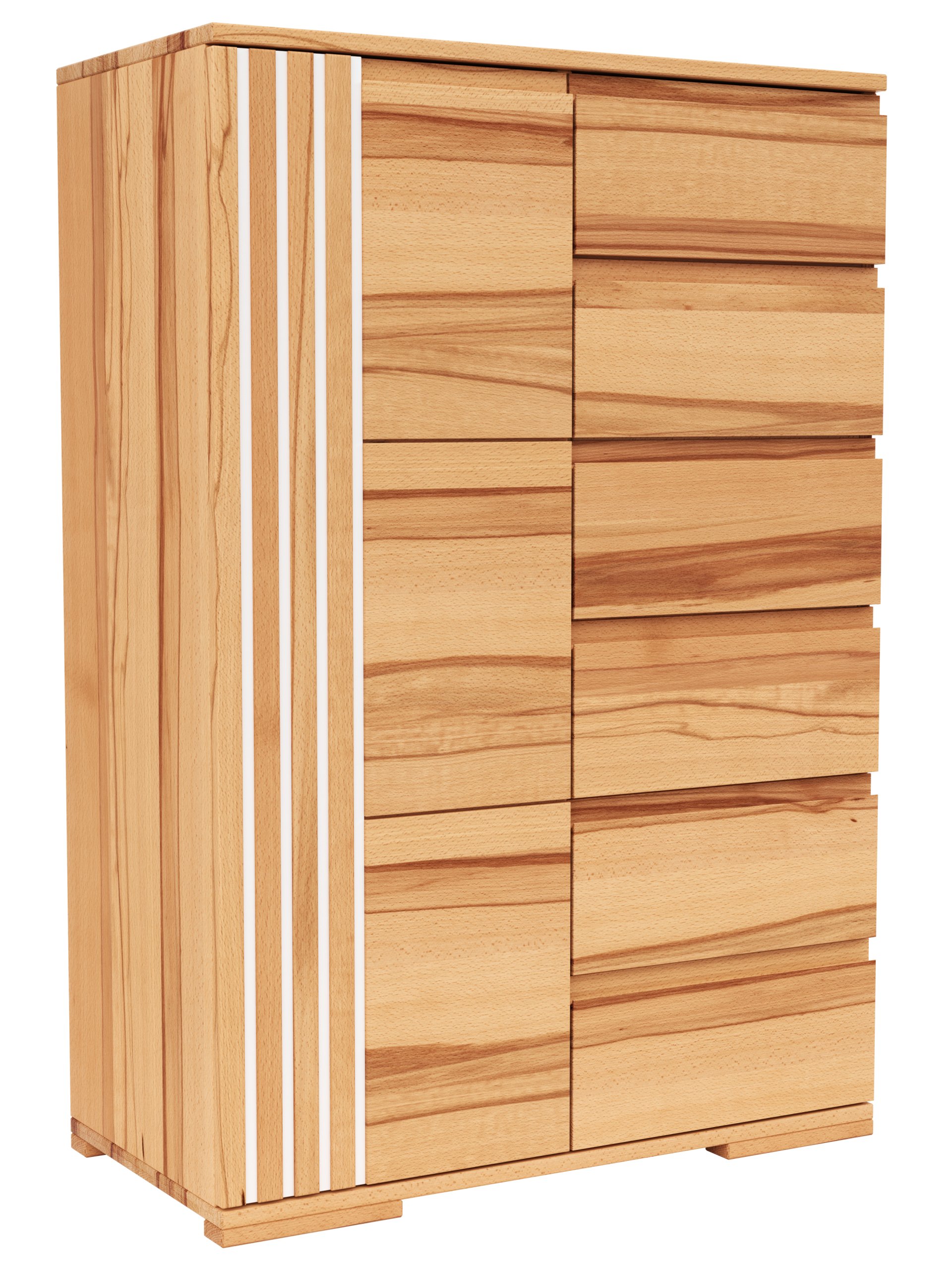 Kommode Tigris - Kernbuche massiv, geölt