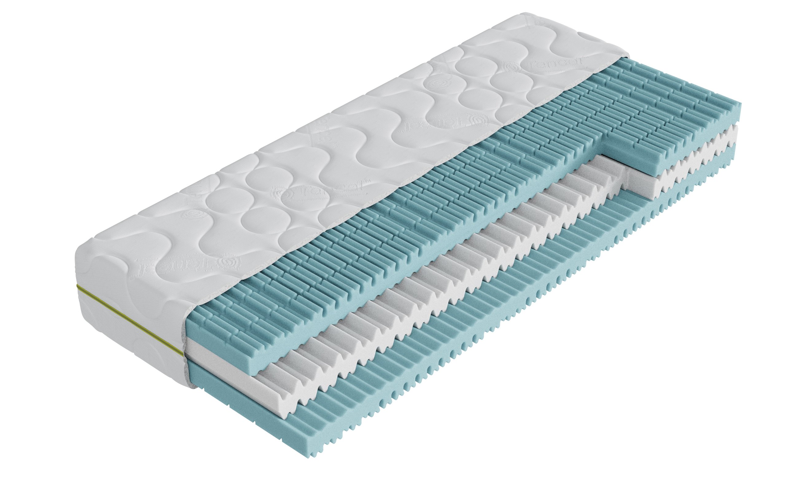 Kaltschaummatratze Natura Alpin KS 26 - 90x200cm, H2 medium