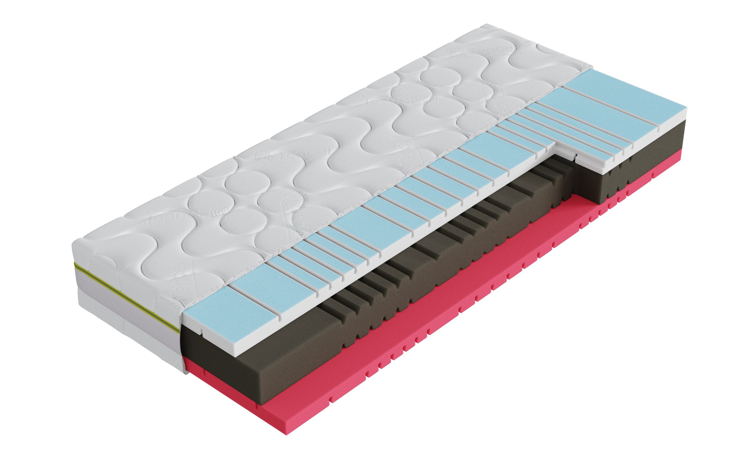 Kaltschaummatratze Natura Alpin Aqua Cool KS-PM - 180x200cm, H3 fest