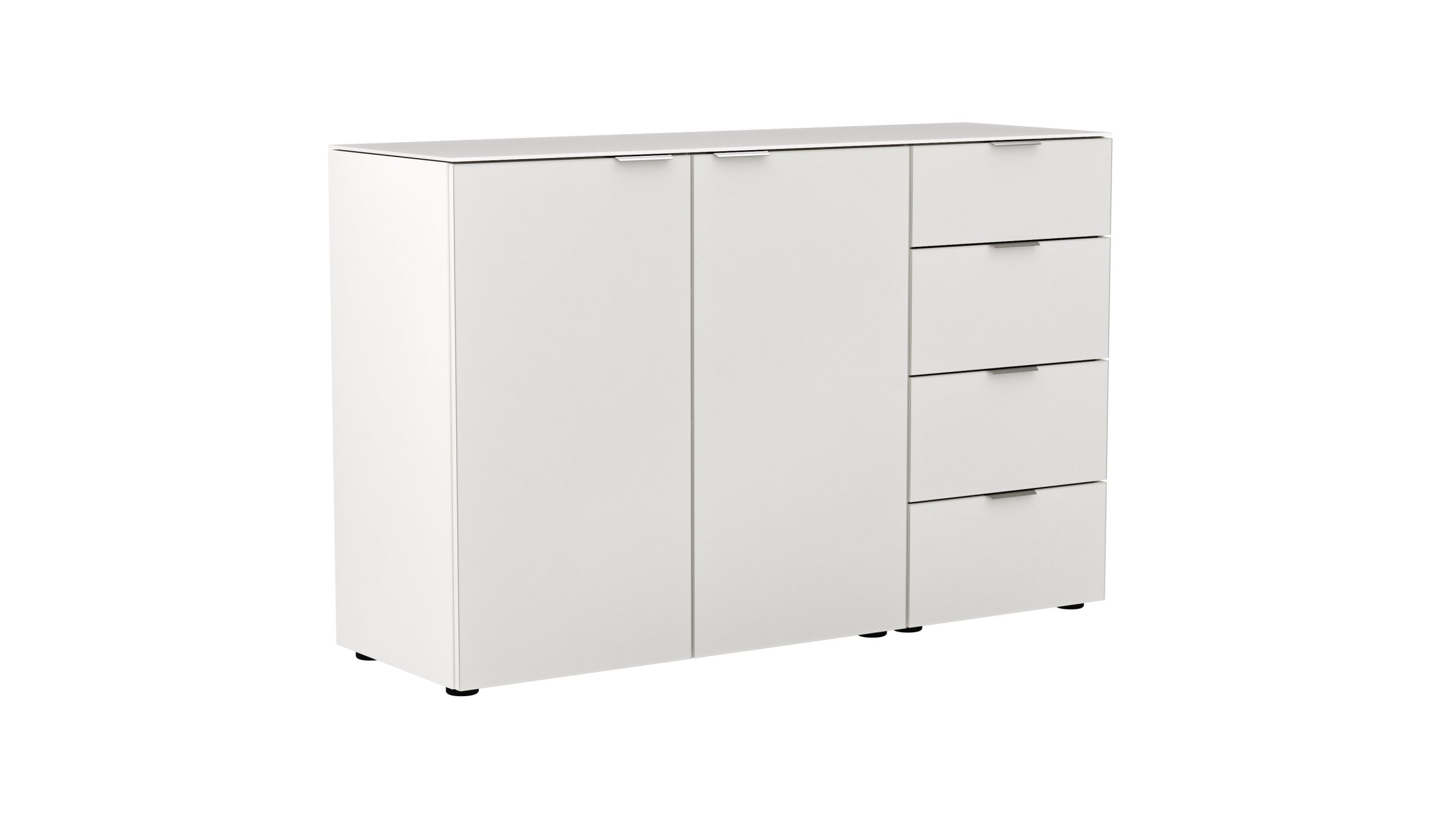 Kommode Colorado Beimöbel - BHT ca. 135x87x43 cm, Offwhite
