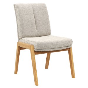 Stuhl Flore 2 - Stoff, Creme