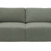Bigsofa Lilaia - 3-Sitzer Tief, Stoff, Olivgrün