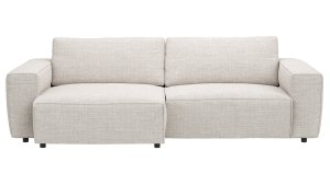 Sofa Lilaia - 1,5-Sitzer XL Tief mit 1,5-Sitzer XL, Stoff, Kaschmir