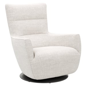 Sessel Lilaia - inkl. Dreh- und Wippfunktion, Stoff, Kaschmir