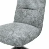 Stuhl Calgary - drehbar, Stoff, Hellblau – Bild 4