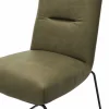 Stuhl Calgary - Leder, Olive – Bild 4