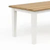 Esstisch Louisiana - LB ca. 220x100 cm, teilmassiv, Weiß – Bild 2