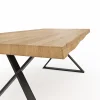 Esstisch Clifton - LB ca. 220x100 cm, Zerreiche massiv – Bild 3