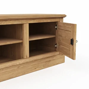 Alternative view of TV-Board Louisiana - Wildeiche teilmassiv, geölt
