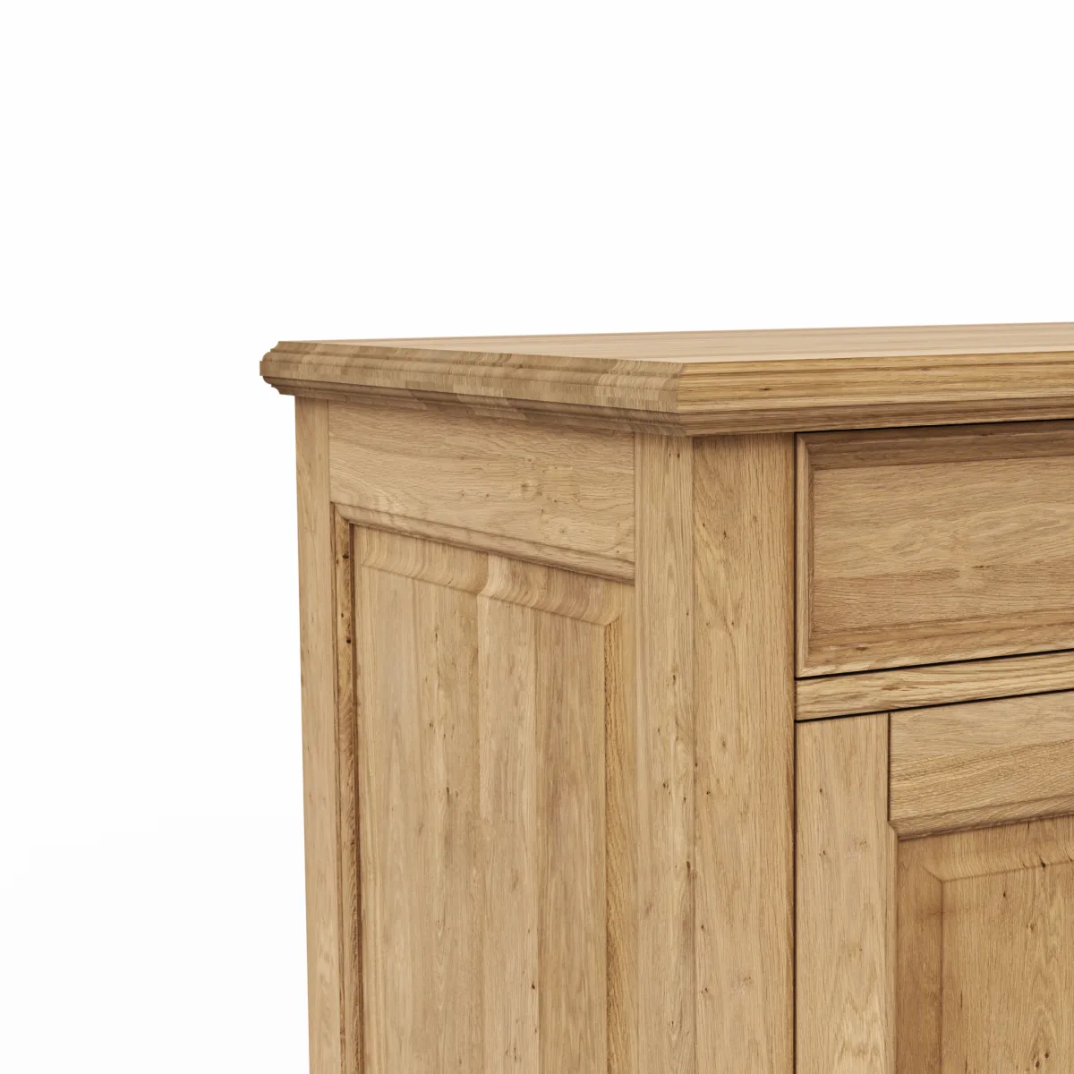 Sideboard Louisiana - Wildeiche teilmassiv, geölt – Bild 2
