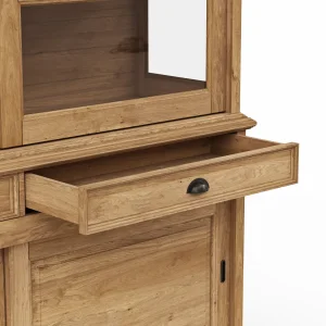 Alternative view of Buffetschrank Louisiana - mit Schiebetüren, Wildeiche teilmassiv, geölt