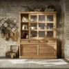 Buffetschrank Louisiana - mit Schiebetüren, Wildeiche teilmassiv, geölt – Bild 4