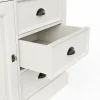 Highboard Louisiana - teilmassiv, Weiß – Bild 2