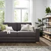 Sofa Lakeville 1 - 2-Sitzer inkl. Schlaffunktion, Stoff, Braun – Bild 5