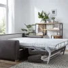 Sofa Lakeville 1 - 2-Sitzer inkl. Schlaffunktion, Stoff, Braun – Bild 4