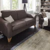 Sofa Canterbury - 2,5-Sitzer, Stoff, Dunkelbraun – Bild 4