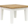 Beistelltisch Louisiana - LBH ca. 70x70x45 cm, Weiß