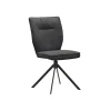 Stuhl Westmore - drehbar, Stoff, Anthrazit – Bild 2