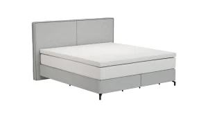 Alternative view of Boxspringbett Alpin - Liegefläche ca. 180x200 cm, Stoff, Grau
