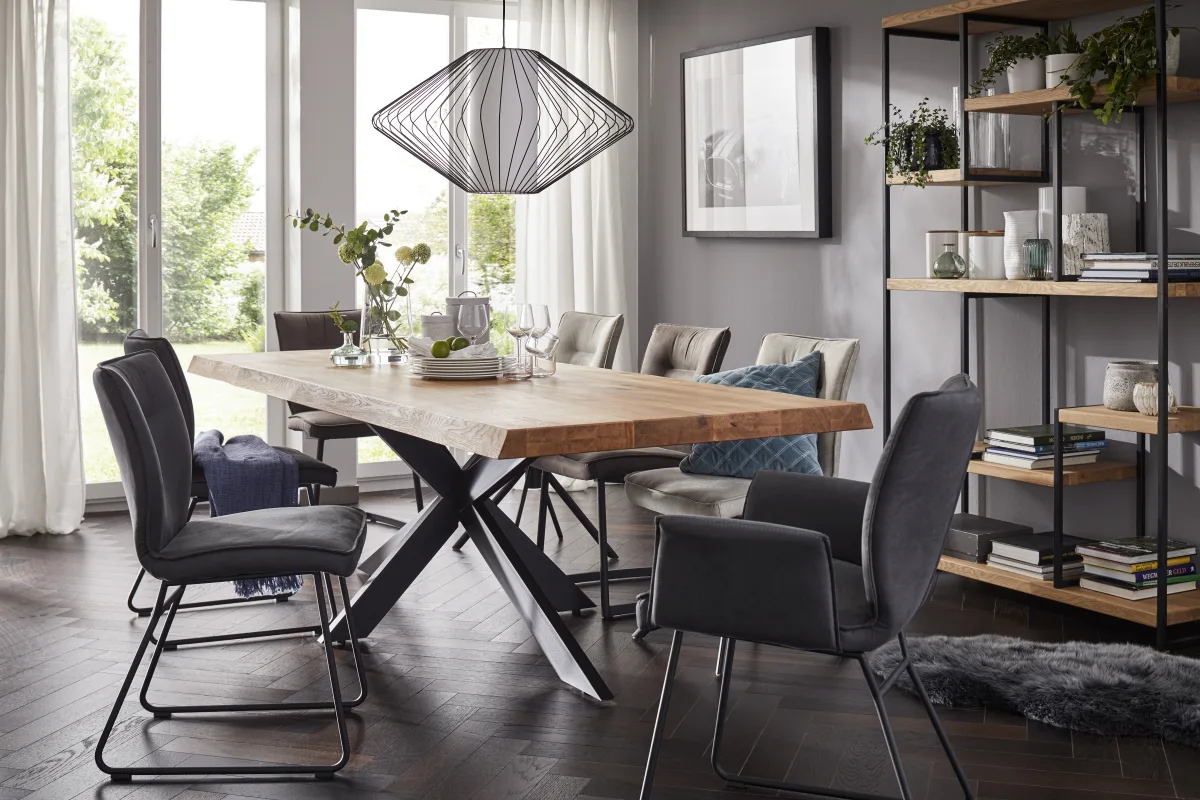 Stuhl Westmore - Stoff, Anthrazit – Bild 5
