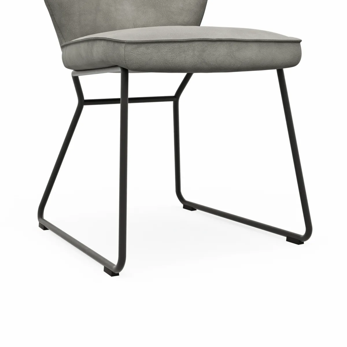 Stuhl Westmore - Stoff, Silberfarben – Bild 3