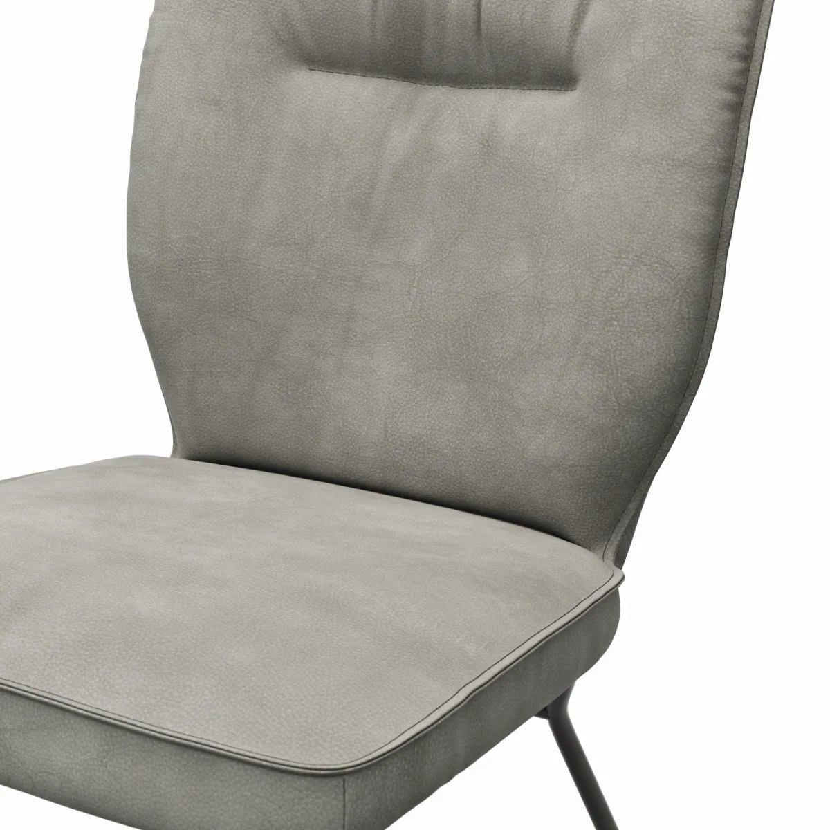 Stuhl Westmore - Stoff, Silberfarben – Bild 4