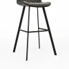 Barhocker Wesley - Stoff, Graphit – Bild 3